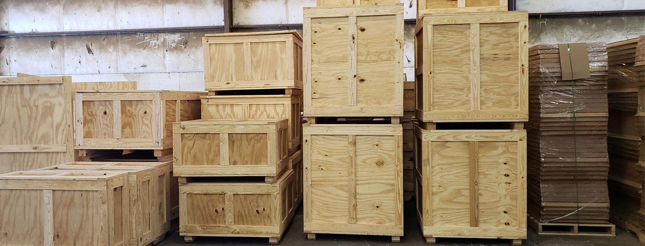 wood crates